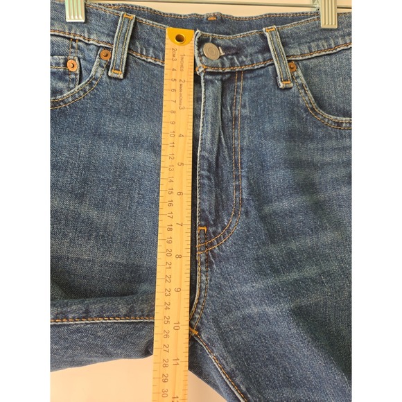 LEVI'S Men's 511 BIG E Jeans W34 L30 Blue Denim Straight Fit Casual Pants - Picture 14 of 15